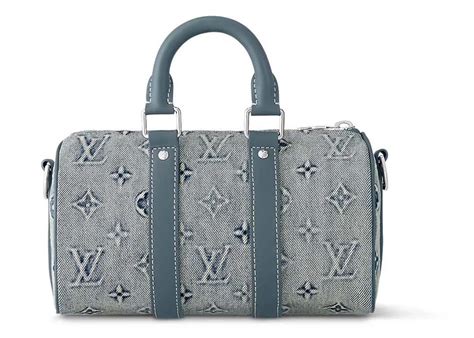 louis vuitton yellow keepall|louis vuitton denim keepall.